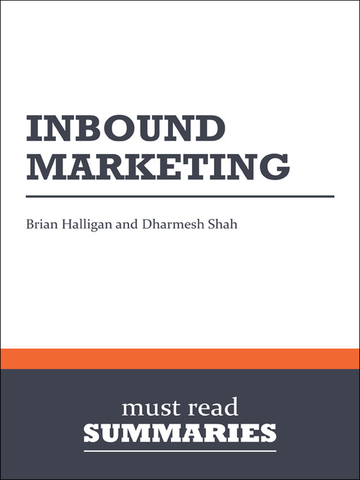 Title details for Inbound marketing - Brian Halligan and Dharmesh Shah by Must Read Summaries - Available